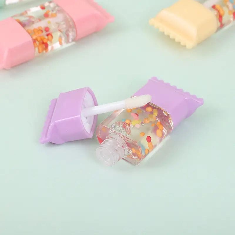 Set Of 6 Cute Candy Shape Lip Gloss, Transparent Gloss Set, Moisturizing Long Lasting Lip Gloss, Crystal Lip Gloss Oil For Women Lips, Non-Stick Waterproof Lip Gloss Set Of 6 Cute Candy Shape Lip Gloss, Transparent Gloss Set, Moisturizing Long Lasting Lip Gloss, Crystal Lip Gloss Oil For Women Lips, Non-Stick Waterproof Lip Gloss